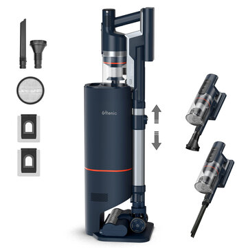 Proscenic P11 Mopping Cordless Vacuum Cleaner 35KPa Suction 0.65L Dustbin  5-Stage Filtration System 2000mAh Detachable Battery - AliExpress