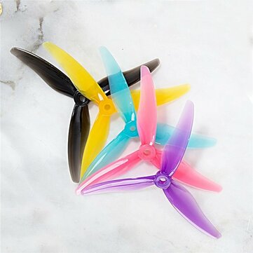 2 Pairs/10Pairs GEMFAN HURRICANE 51477 3-BLADE Propeller for FPV Racing RC Drone