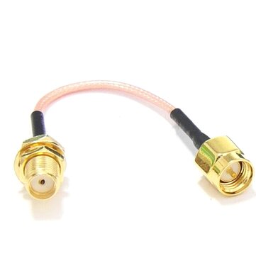 60mm Low Loss Antenna Extension Cord Wire Fixed Base for Antenna SMA RP-SMA RC Drone
