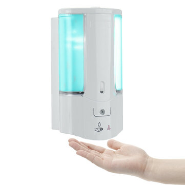 Bakeey Automatic Sensor Hand Free Soap Dispenser Shampoo Bathroom Wall Mounted