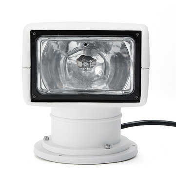 KIMISS Waterproof 60W LED Light White Remote Control Searchlight Work Lamp for Car Yacht SUV