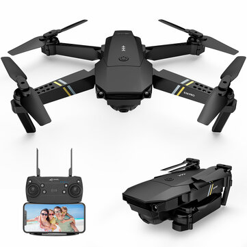 FLYHAL E58 PRO WIFI FPV With 120° FOV 1080P HD Camera Adjustment Angle High Hold Mode Foldable RC Drone Quadcopter RTF