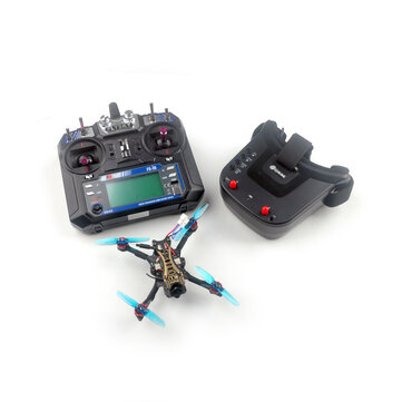 12% OFF for Eachine Novice－II V2.0 1－2S 2.5 Inch Toothpick FPV Racing Drone RTF ＆ Fly more w／ Flysky FS－I6 2.4G Transmitter 5.8Ghz 40CH VR009 Goggles