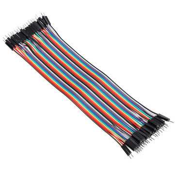 200pcs 20cm Male to Male Color Breadboard Jumper Cable Dupont Wire