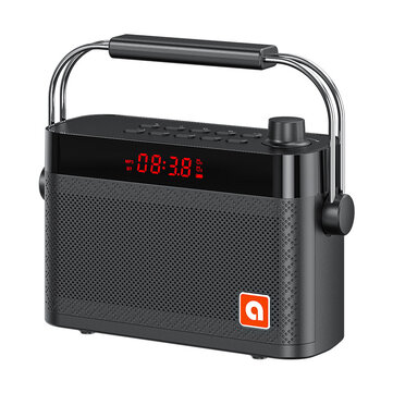 B123 bluetooth 5.0 Speaker Karaoke Custom Dual Alarm Clock Multiple Play Modes with FM Function 360° Surround Stereo Sound 4200mAh Battry Life