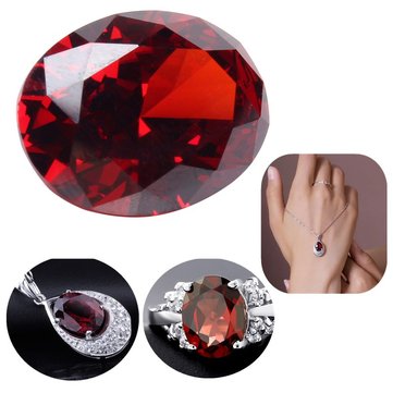 13.89ct Pigeon Blood Red Ruby Unheated 12X16mm Diamond Oval Cut VVS Loose Gems D 