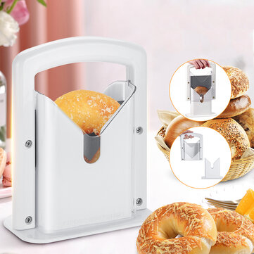 Craft bagel cutter biter slicer guillotine bread slicing machine for