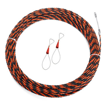 Details about   5m-40m 4mm Nylon Cable Fish Draw Tape Electrical Cable Puller Pulli 