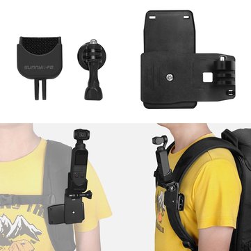 $1.05 for Sunnylife Bag Clip & 1/4 180 Degree Multiple Adapter Mount Accessories For GoPrO DJI OSMO Gimbal