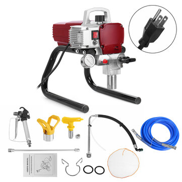 20% off only for 1800W High Pressure Electric Wall Airless Paint Sprayer Paint