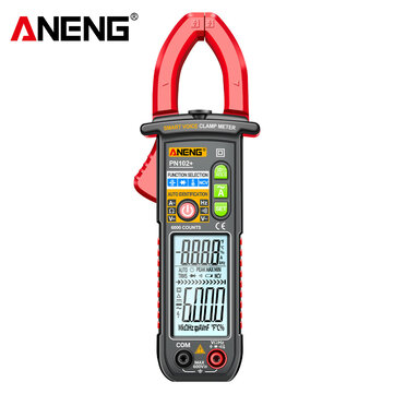 ANENG PN102+ Digital Clamp Meter with English Voice Prompt and Battery Excluded Delivery Accurate Current Measurement for Electrical Testing and Troubleshooting