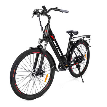 [EU Direct] WELKIN WKEM002 36V 10.4AH 350W 27.5inch Electric Bicycle 7-Speed 40KM Mileage 120KG Payload Electric Bike