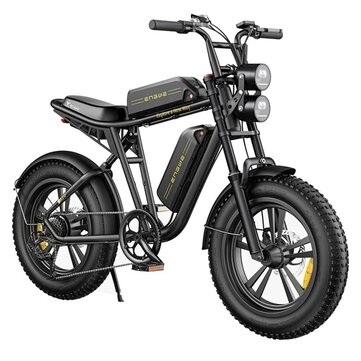 [USA DIRECT] ENGWE M20 13Ah*2 Dual Battery 750W 20*4.0 Fat Tire Electric Bike 60-75km Mileage Range E Bike for Mountain Snowfield Road