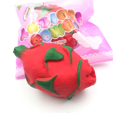 $2.99 for SanQi Elan Squishy Pitaya Dragon Fruit Tropical Licensed Slow Rising Original Packaging Collection Decor Toy