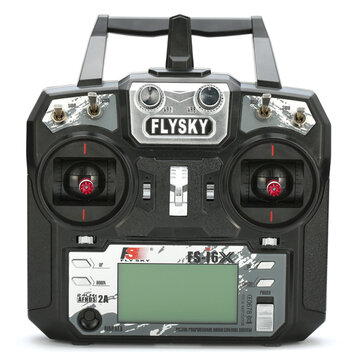 Flysky i6X FS－i6X 2.4GHz 10CH AFHDS 2A RC Transmitter With X6B／IA6B／A8S Receiver for FPV RC Drone