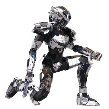 metal robot toy