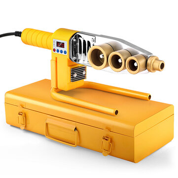 ZHIFENGLIU Water Pipe Welder PPR Pipe Welder AC 110/220V 20-32Mm to Use Plumber Tools Iron Box Temperature Controled Plastic Pipes Tube Welding Machine 
