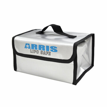 215*155*115mm Fire Retardant Portable Safety Fireproof Case Handbag Box LiPo Battery Bag for Lipo Battery Charger
