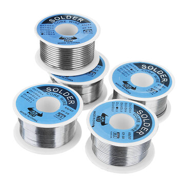 63-37 Tin Lead Rosin Core Solder Wire for Electrical Solderding 0.5-2mm 100g UK1 