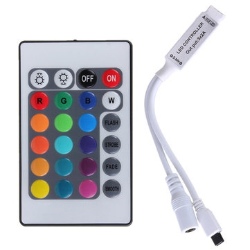 Mini Smart RGB bluetooth USB LED Remote Controller for 3528 5050 RGB Light .