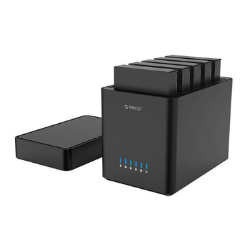 $136.99 for Orico DS500U3 USB3.0 Multi-Bay 3.5inch Hard Drive Enclosure Magnetic-type HDD SSD Docking Station
