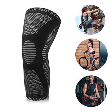SKDK Fitness Protective Knee Pad Sports Elastic Sweatproof Knee Brace for Running Basketball Volleyball Tennis Sports