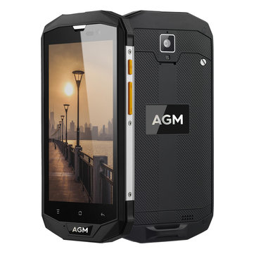 AGM A8 5.0'' Corning Gorilla Glass 3 IP68 3GB RAM 32GB ROM Snapdragon 410 4050mAh 4G Smartphone