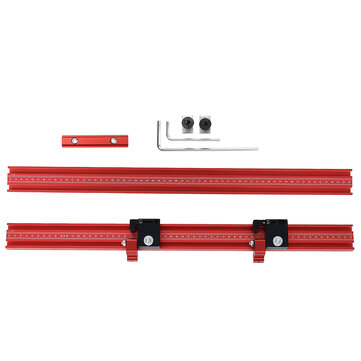 ENJOYWOOD Aluminum Alloy Woodworking Extension Guide Rail T-track Connector for Track Saw Rail Parallel Guide System