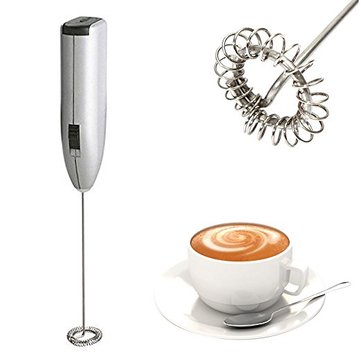 Automatic Milk Frother Electric Handhold Stainless steel Mini Coffee Milk Mixer Portable Foamer Mixer