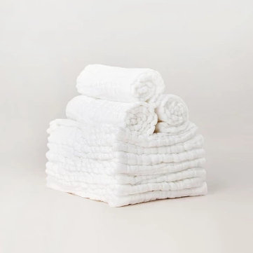 Beva 10 pcs reusable baby cotton cloth 
