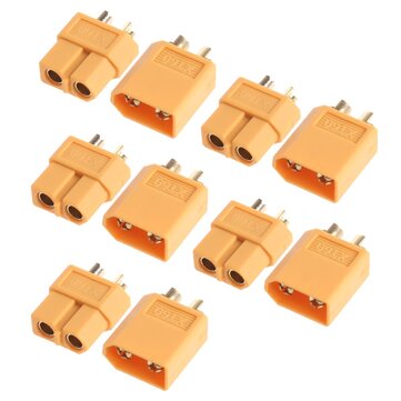 5Pairs/10pcs XT60 Plug Male Female Bullet Connectors For RC Drone Multirotor FPV Racing Battery