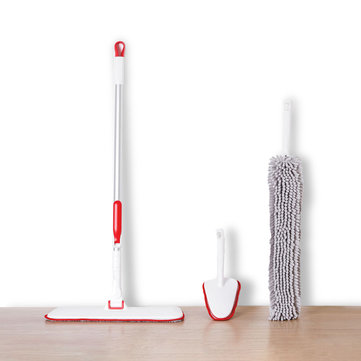 XIAOMI YIJIE Mutifunctional Cleaning Sets Handheld Flat Mop Duster Cleaning Brush Home Cleaning Tools