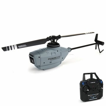 Eachine E110 2.4G 4CH 6-Axis Gyro 720P Camera Optical Flow Localization Flybarless Scale RC Helicopter RTF