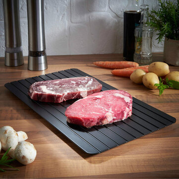Fast Defrosting Tray Defrost Meat Thaw Frozen Food Magic Kitchen Defrosting Tray Board