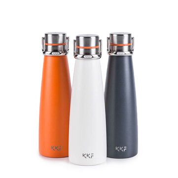 KISSKISSFISH SU-47WS-E Smart OLED TEMP Display Vacuum Thermos Water Bottle Thermos Cup Portable Water Bottles From Xiaomi Youpin