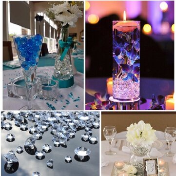 1000PCS 4.5mm Colors Acrylic Crystals DIY Wedding Party Festival Decorations 