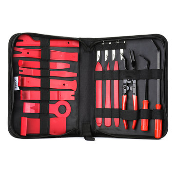MATCC 18pcs Car Stereo Panel Removal Tools Kit Nylon for Car Panel Dash Audio Radio Removal Installer and Repair Pry Tool Kits - Automobiles & Motorcycles