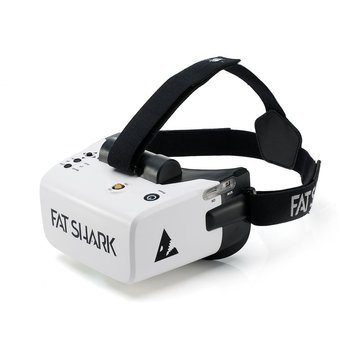 FatShark Scout 4 Inch 1136x640 NTSC/PAL Auto Selecting Display FPV Goggles Video Headset Bulit-in Battery DVR