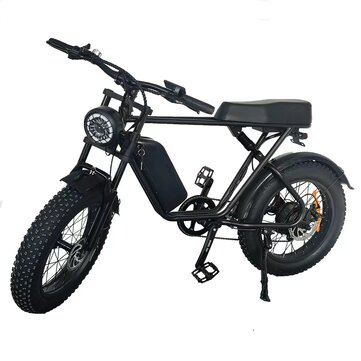 [USA DIRECT] WQ Q8 Electric Bike 48V 17.5Ah Battery 1000W Motor 20Inch Tires 50-70KM Max Mileage 150KG Max Load Electric Bicycle