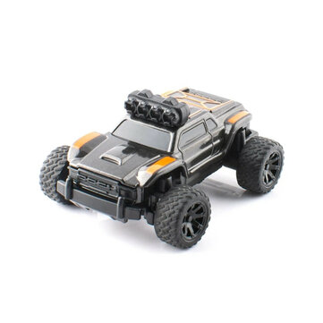 Turbo Racing C81 RTR 1/76 2.4G Big Foot Mini RC Cars Baby Monster Truck LED Lights Full Proportional Vehicles Models