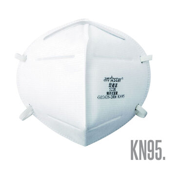 AnStar KN95 FFP2 Face Mask Anti-foaming Breathing Protective Mask Hanging Ear Face Mask Anti-fog Splash Proof PM2.5