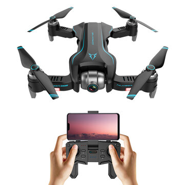 $50.99 for FUNSKY S20 WIFI FPV With 4K/1080P HD Camera 18 Mins Flight Time Intelligent Foldable RC Drone