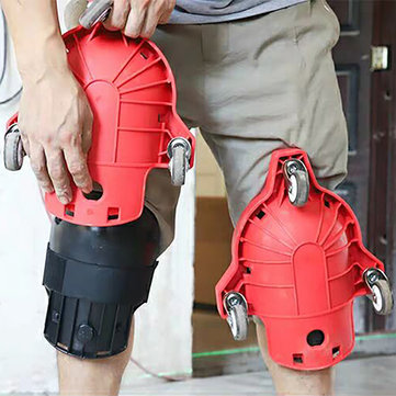 Rolling Knee Protection Pad with Wheel Built in Foam Padded Laying Platform Universal Wheel Kneel Pad Multi-functional Tool
