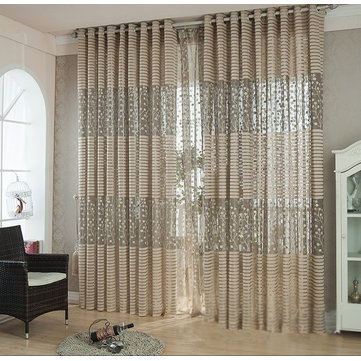 Pair 100 270cm Living Room Bedroom, Curtains With Valance