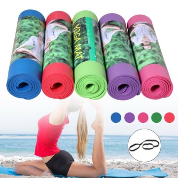 Kaload 15mm 180x60cm yoga mat eco-friendly non-slip gym pad exercise