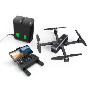 $159 for MJX B4W 5G WIFI FPV With 4K HD Camera Ultrasonic GPS Foldable Brushless RC Drone Quadcopter RTF