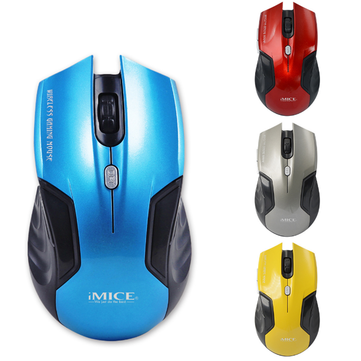 IMICE E-1500 2.4GHz Wireless 1600DPI Mouse Ergonomic Design 6 Buttons Protable Mouse