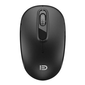 FD V2 Portable 2.4GHz Wireless Mouse Home Office Power Saving Silent Mouse 1600DPI Gaming Mouse for Windows 7 / 8 / Vista / XP Mac - White