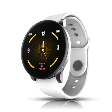 XANES W8 1.3'' Waterproof Blood Pressure Oxygen Pedometer Smart Watch