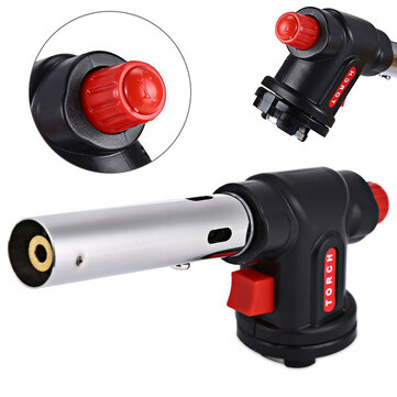 $3.99 for IPRee� Auto Ignition Flamethrower Gas Torch Camping Welding BBQ Butane Burner Adapter